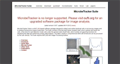 Desktop Screenshot of microbetracker.org