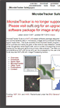 Mobile Screenshot of microbetracker.org