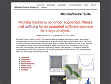 Tablet Screenshot of microbetracker.org